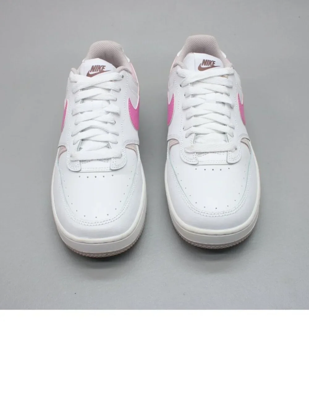 Nike Ladies 8 Gamma Force White/Playful Pink Tennis Shoes Sneakers - FZ3613-100 - Picture 5 of 12